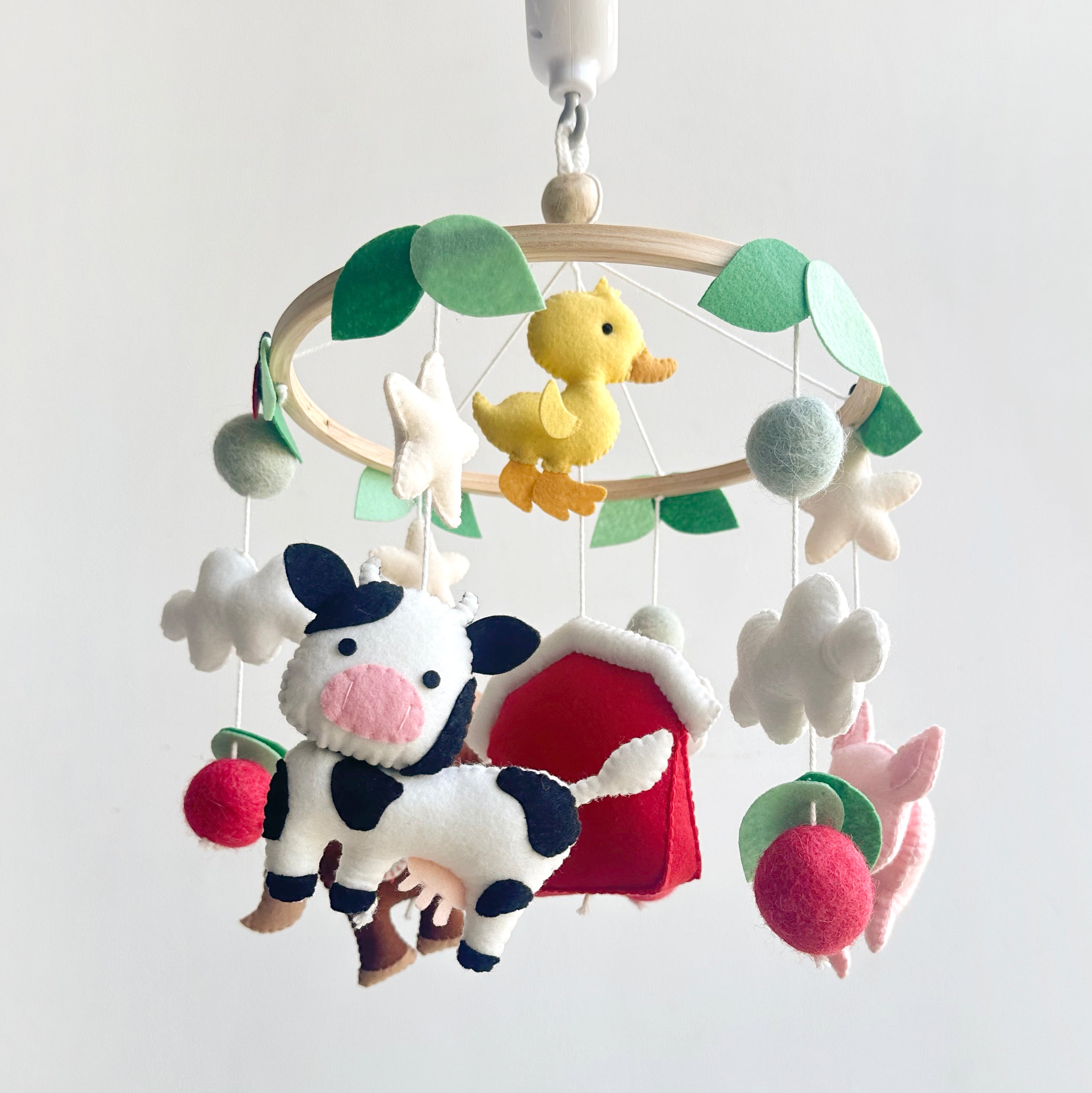 Farm Animals Cot Mobile