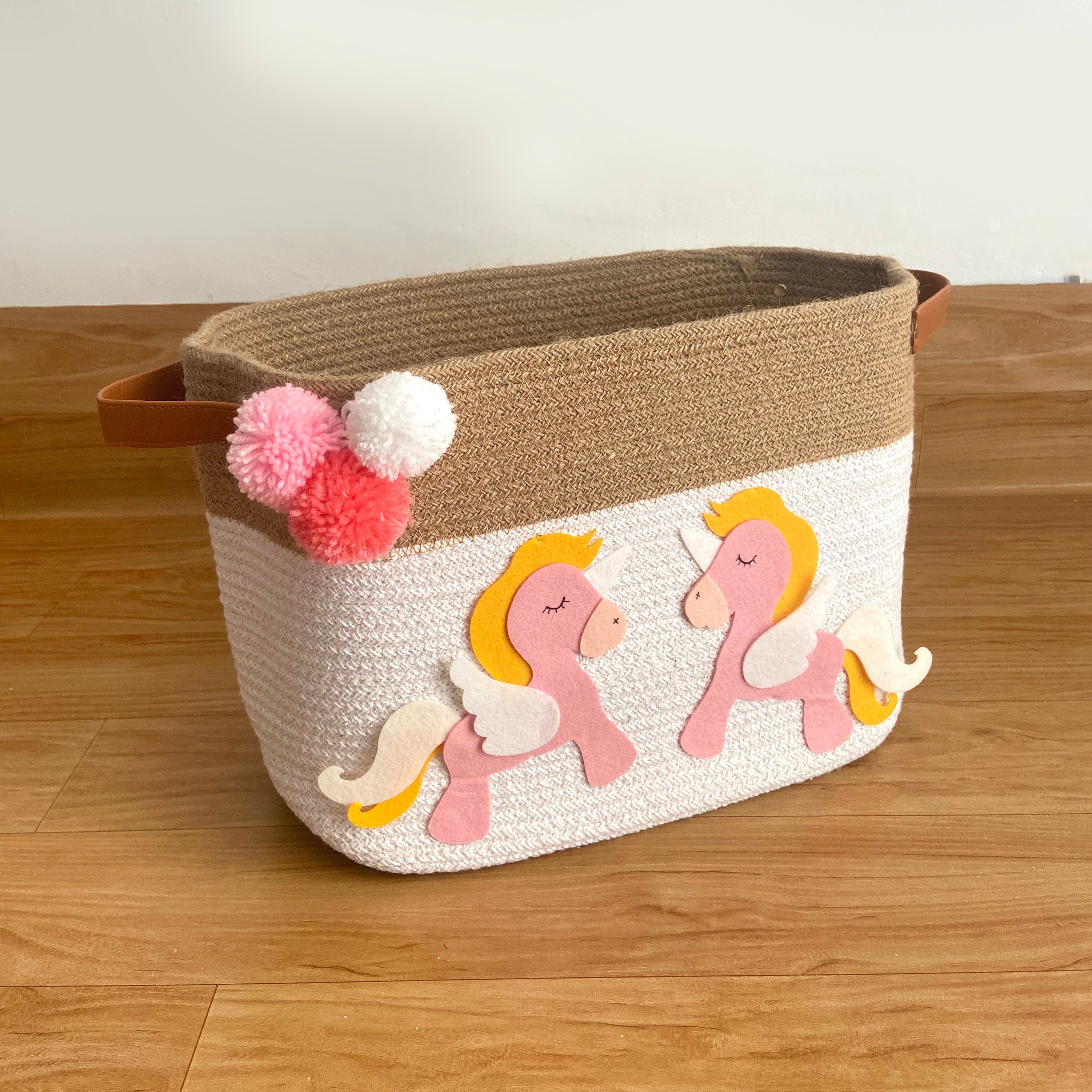 Unicorn Tales Storage Basket