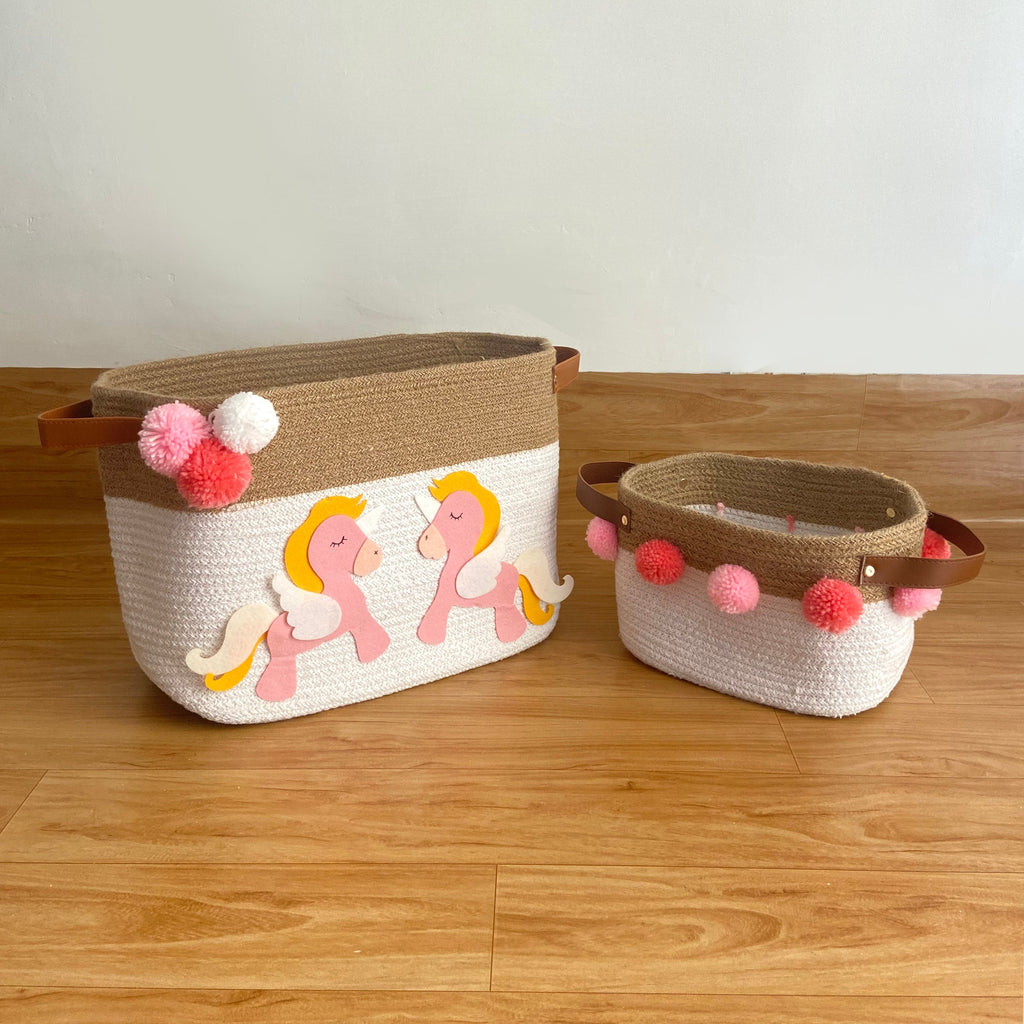Unicorn Tales Storage Basket