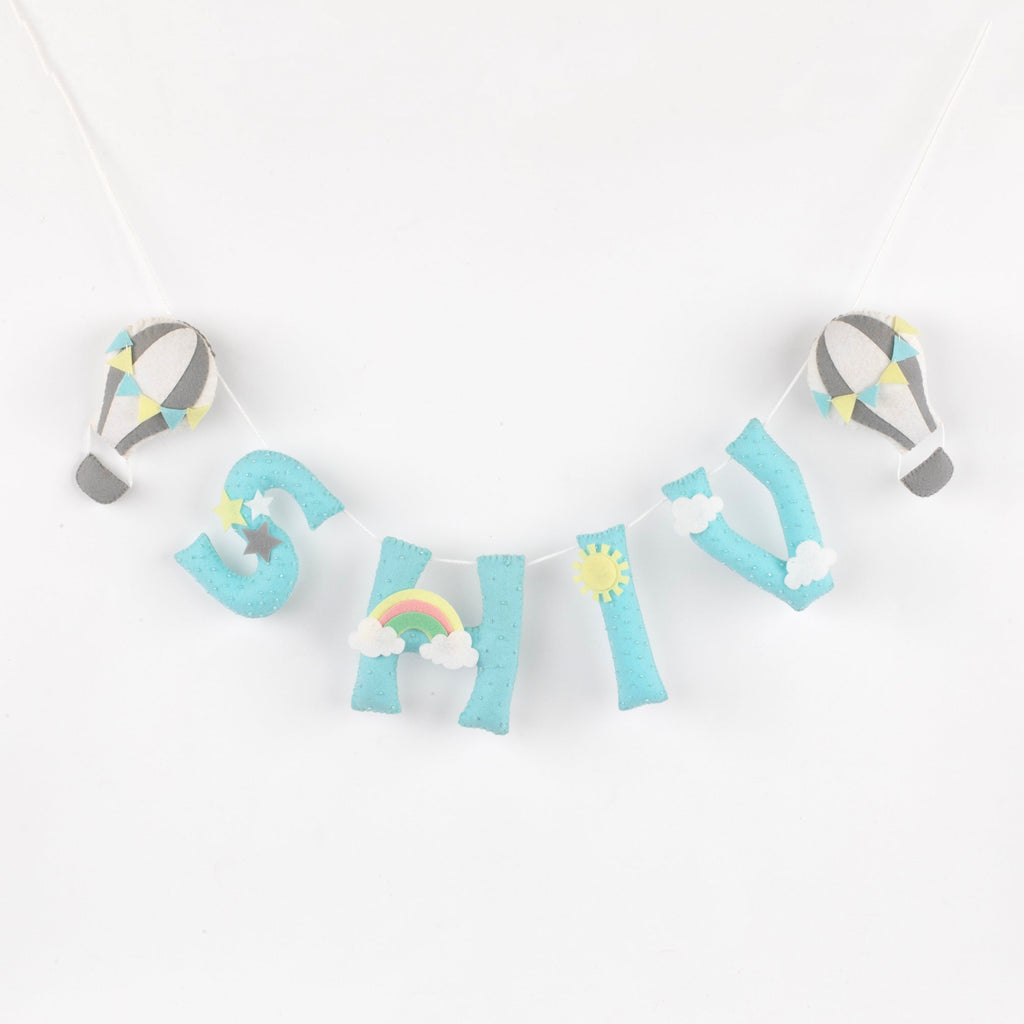 Blue Hot Name Hanging