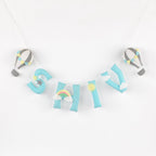 Blue Hot Name Hanging