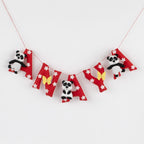 Pandas Stars Name Hanging
