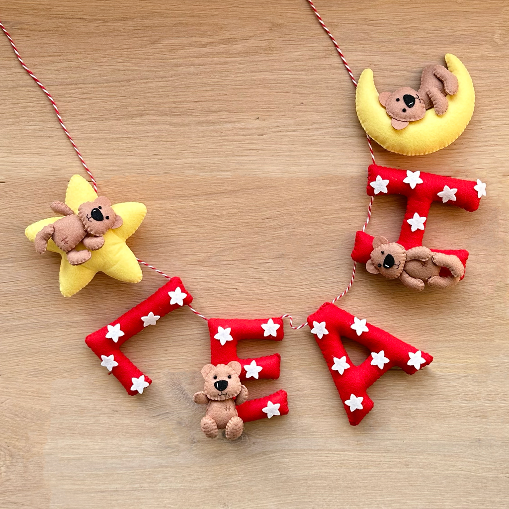 Sweet Dreams Name Hanging