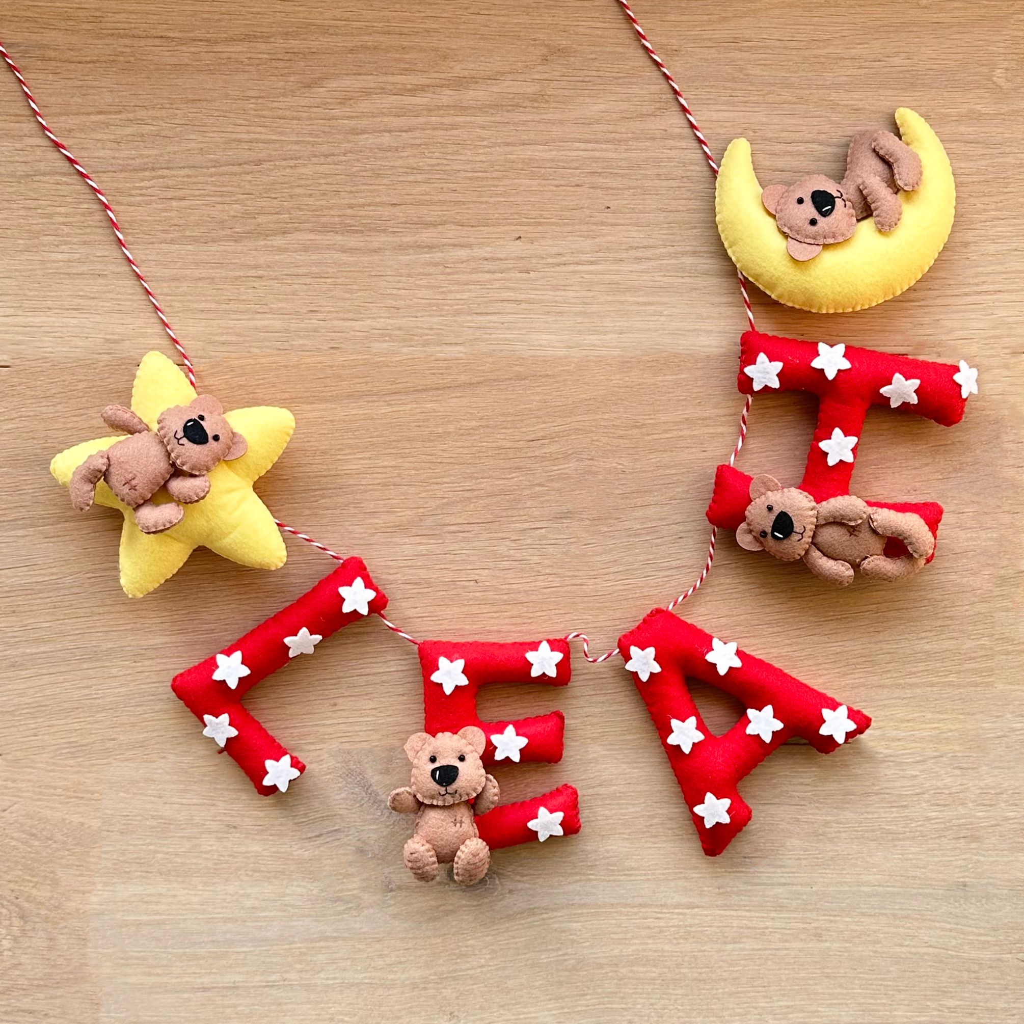 Sweet Dreams Name Hanging