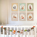Woodland Friends Wall Art