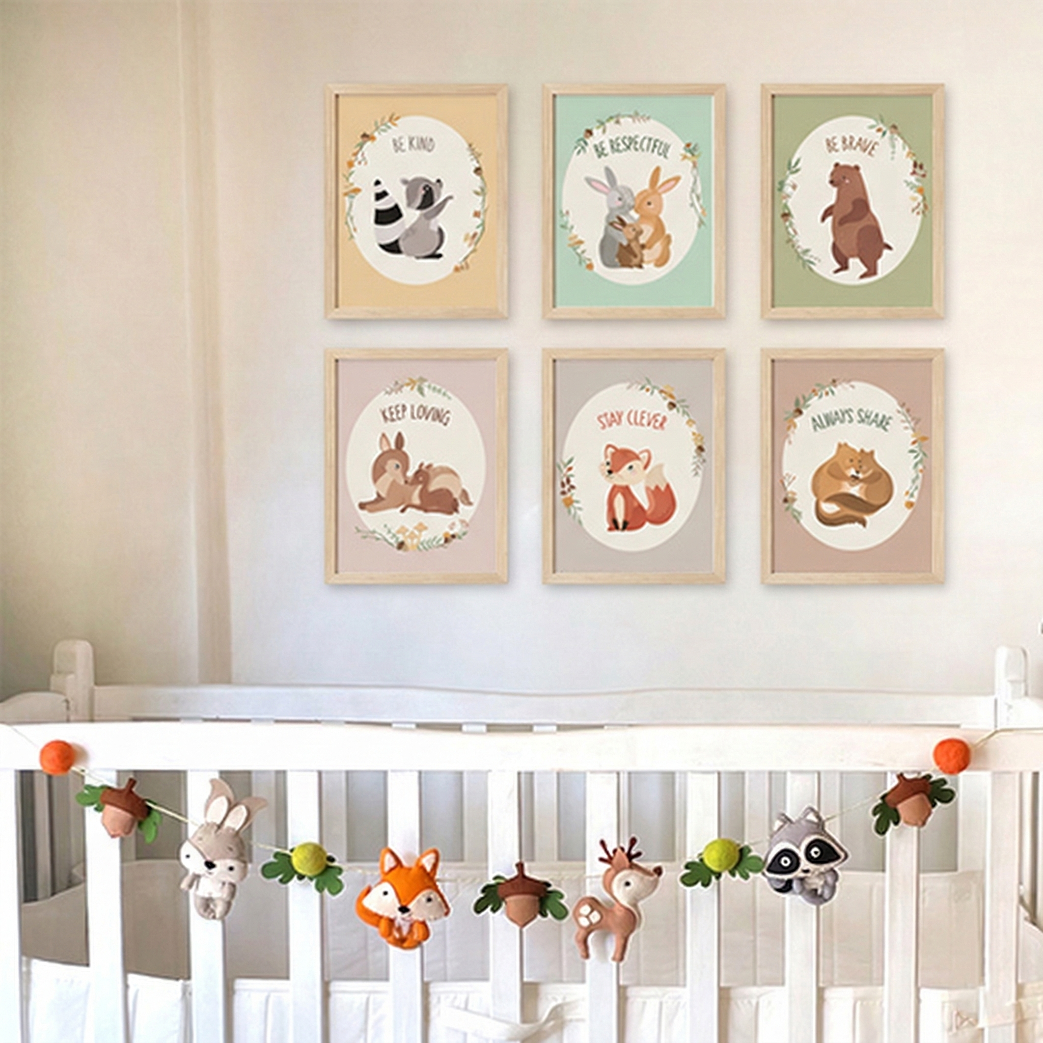 Woodland Friends Wall Art