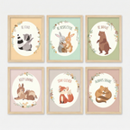 Woodland Friends Wall Art