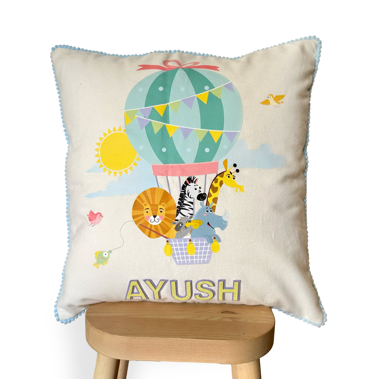 Throw Animals Throw Cushion
