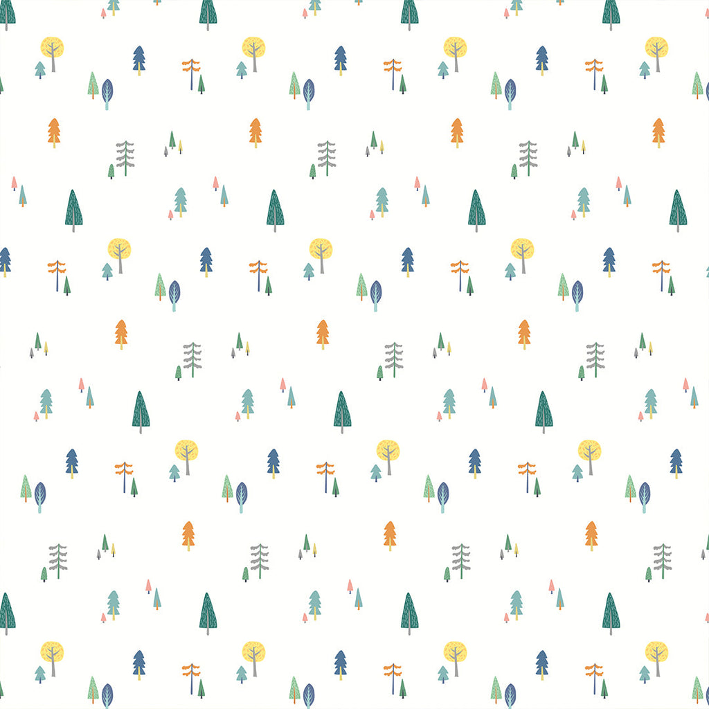 Woodland Trees Wallpaper