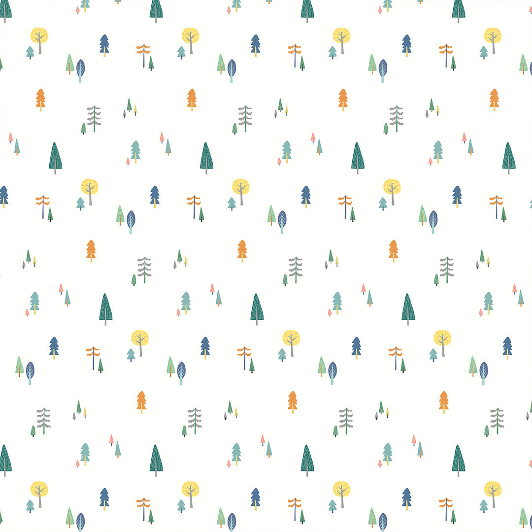 Woodland Trees Wallpaper