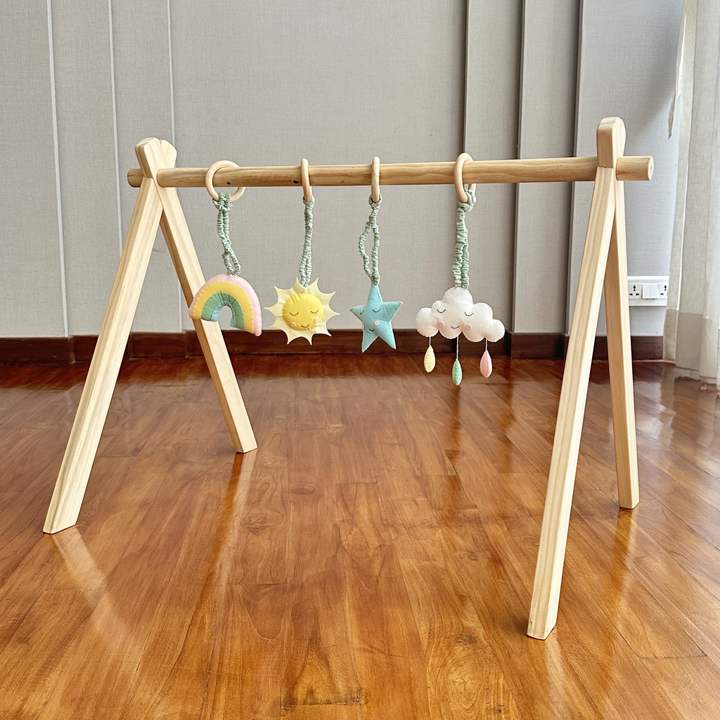 Rainbow Skies Play Gym