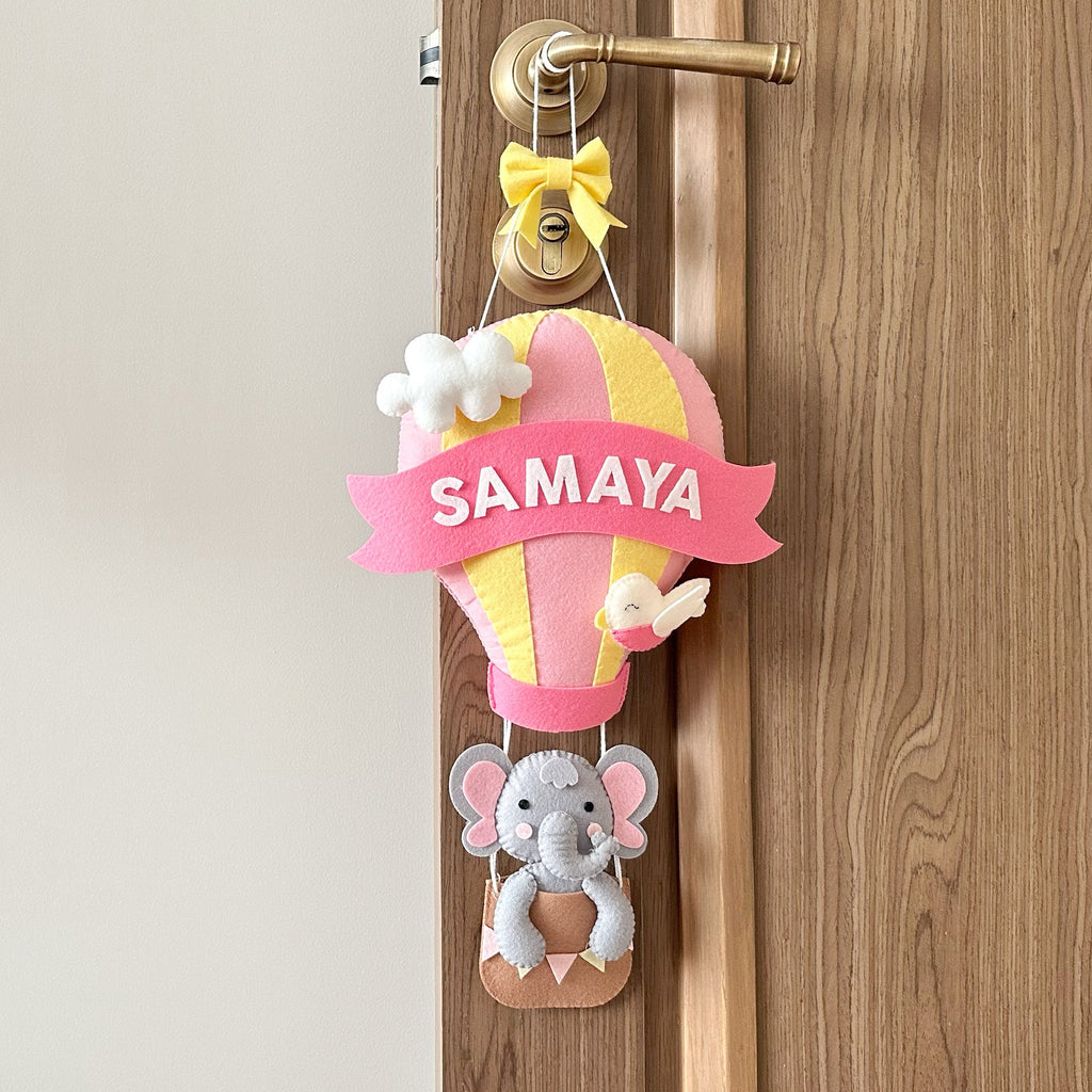 Pink Name Hanging