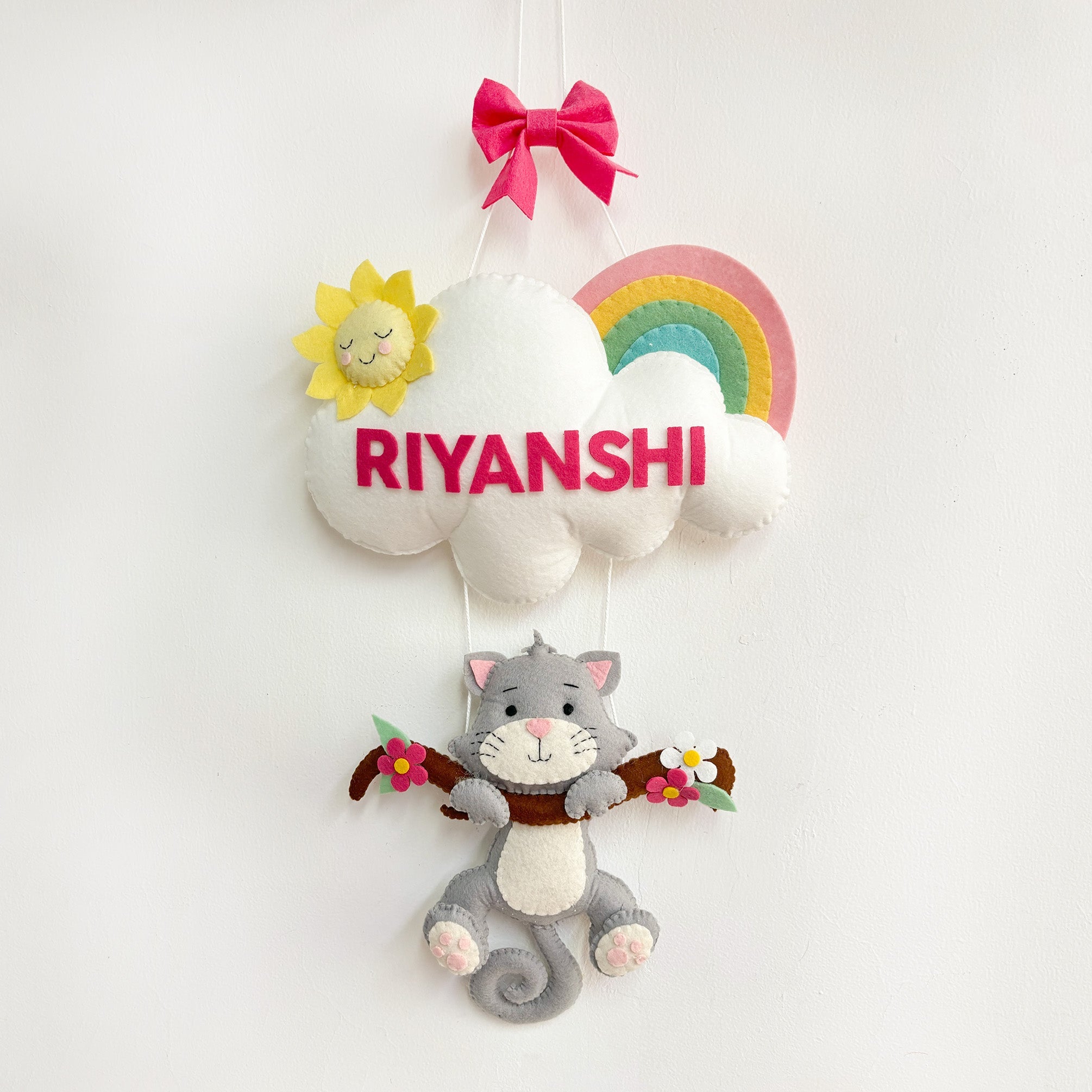 Cat A Name Hanging