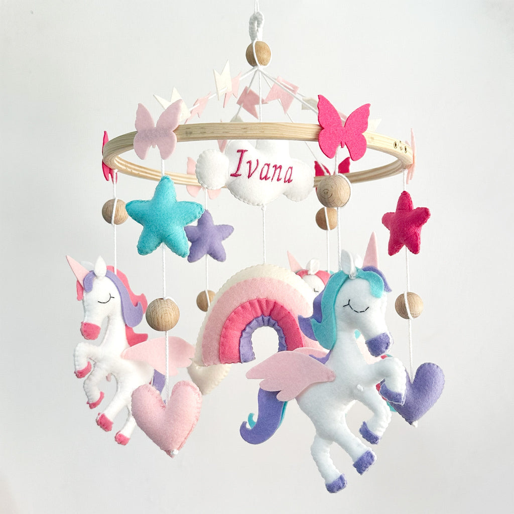 Unicorn Cot Mobile