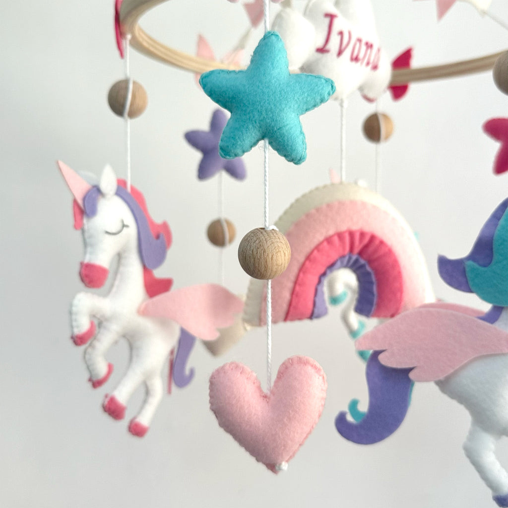 Unicorn Cot Mobile