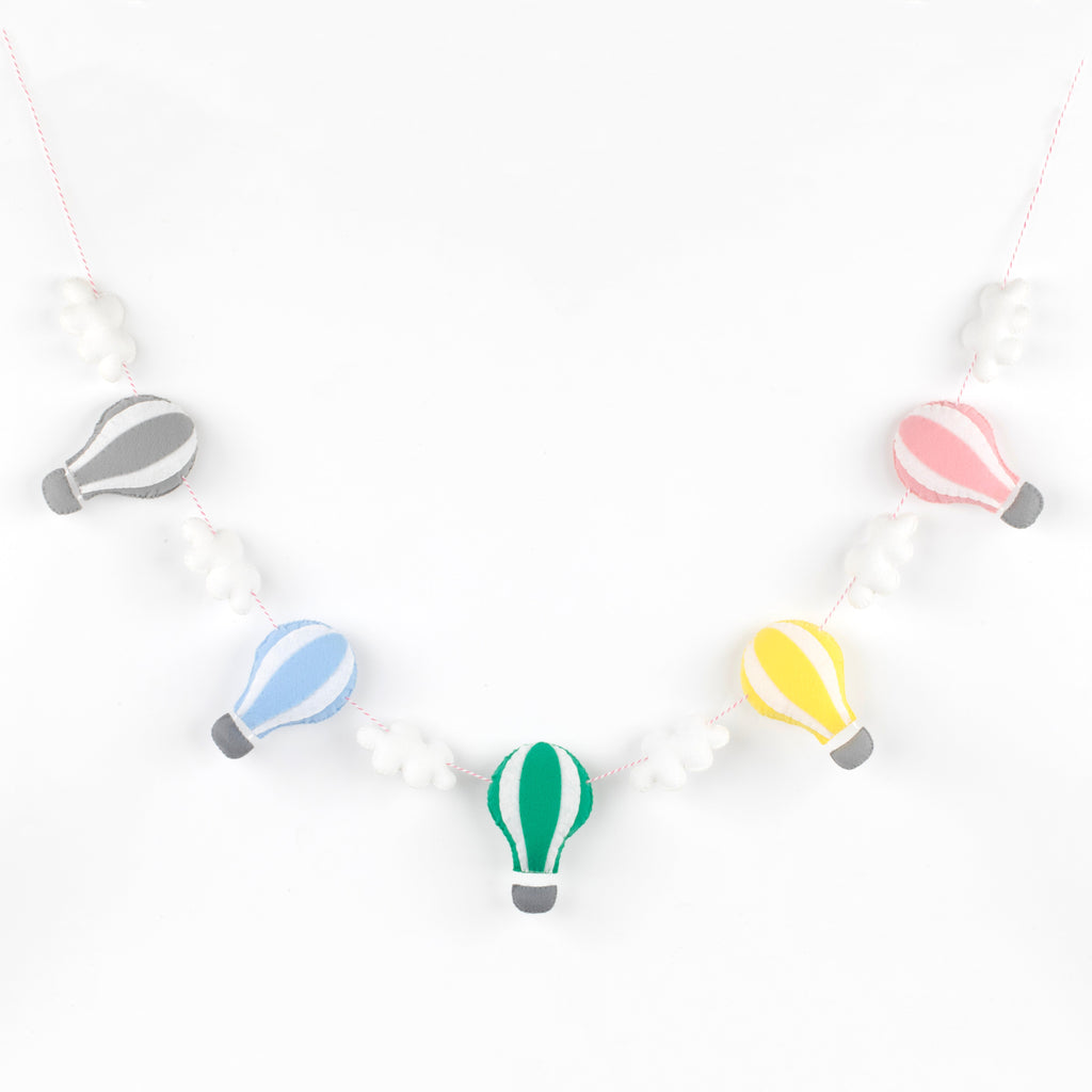 Hot Air Balloons Garland