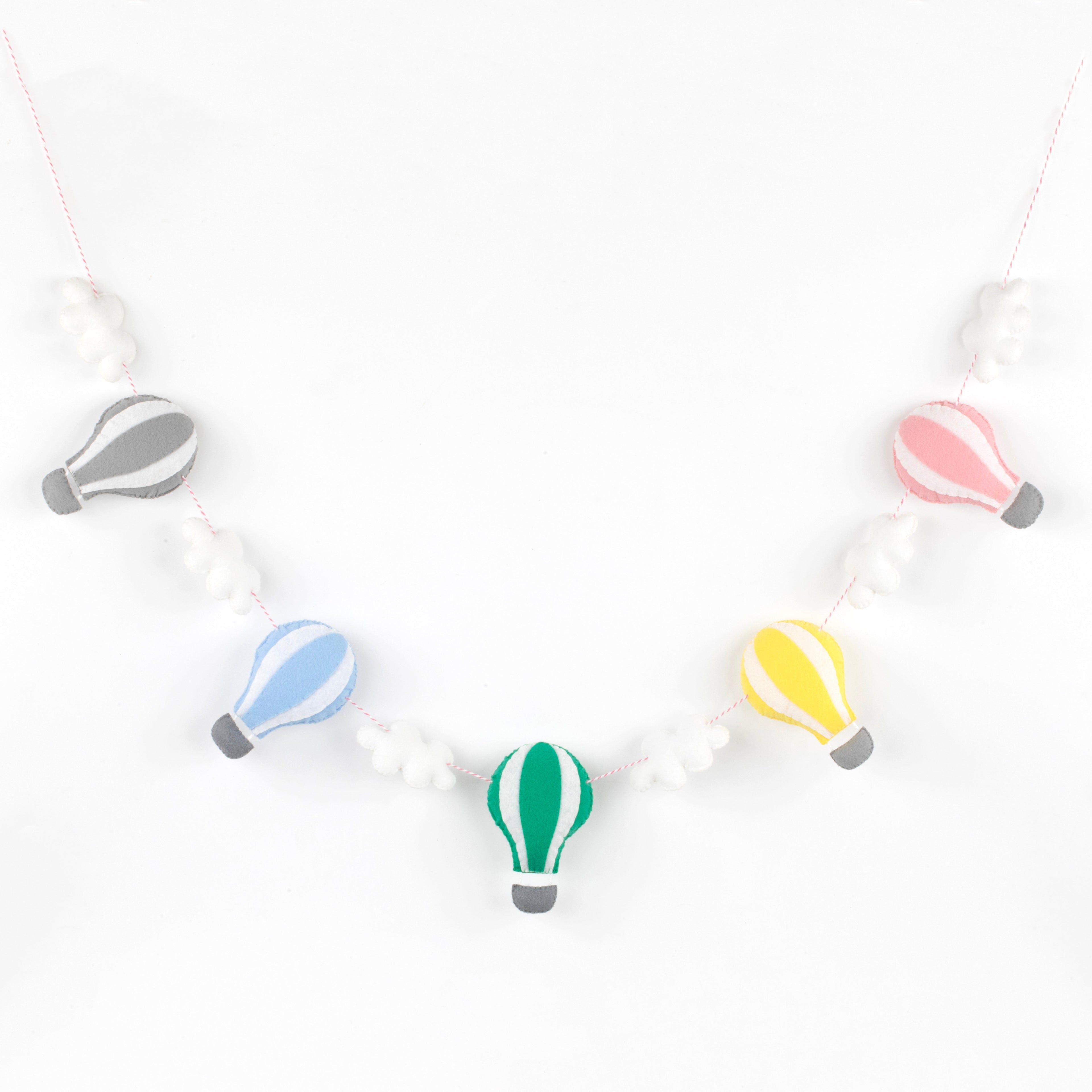 Hot Air Balloons Garland