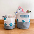 Pet Paws Storage Basket
