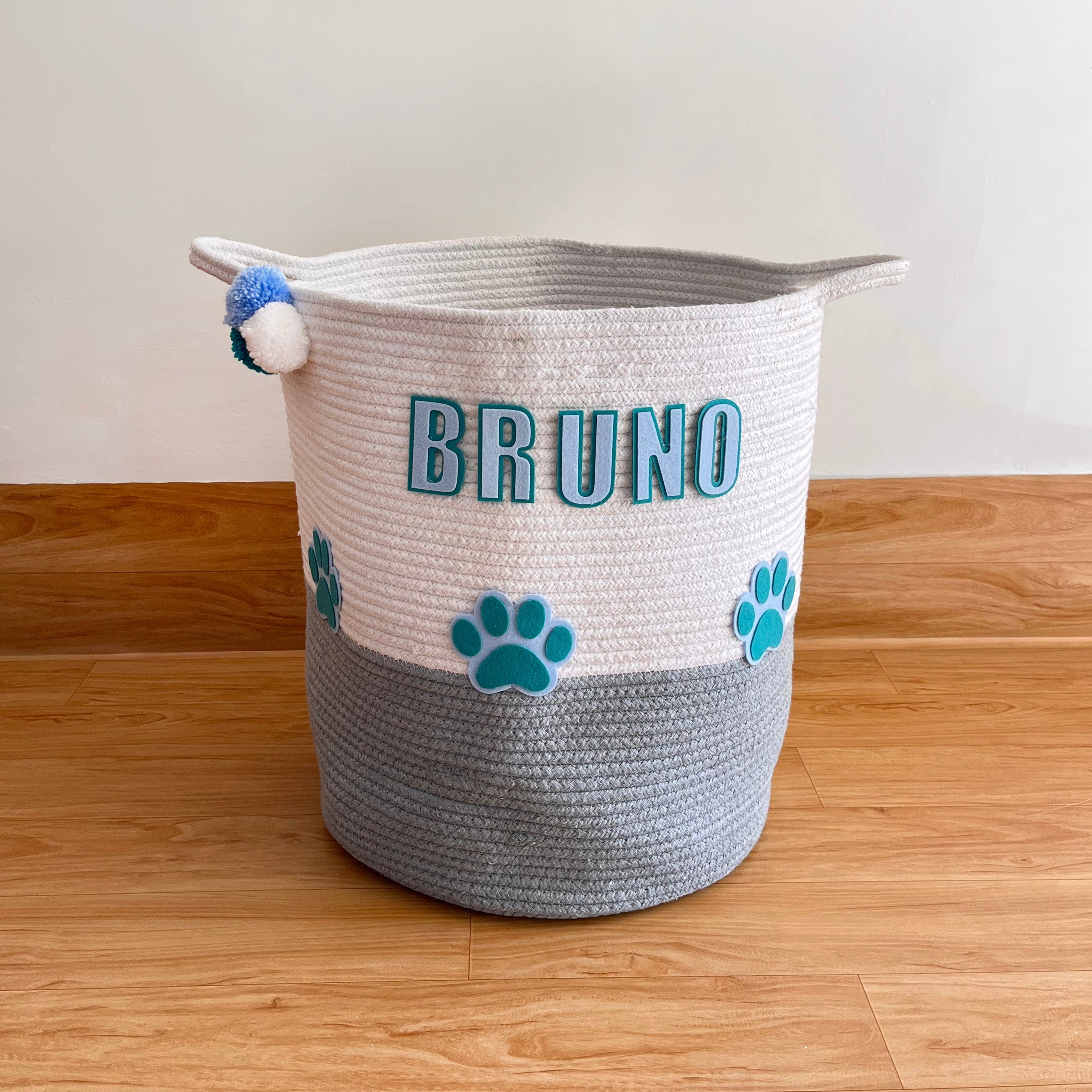 Pet Paws Storage Basket