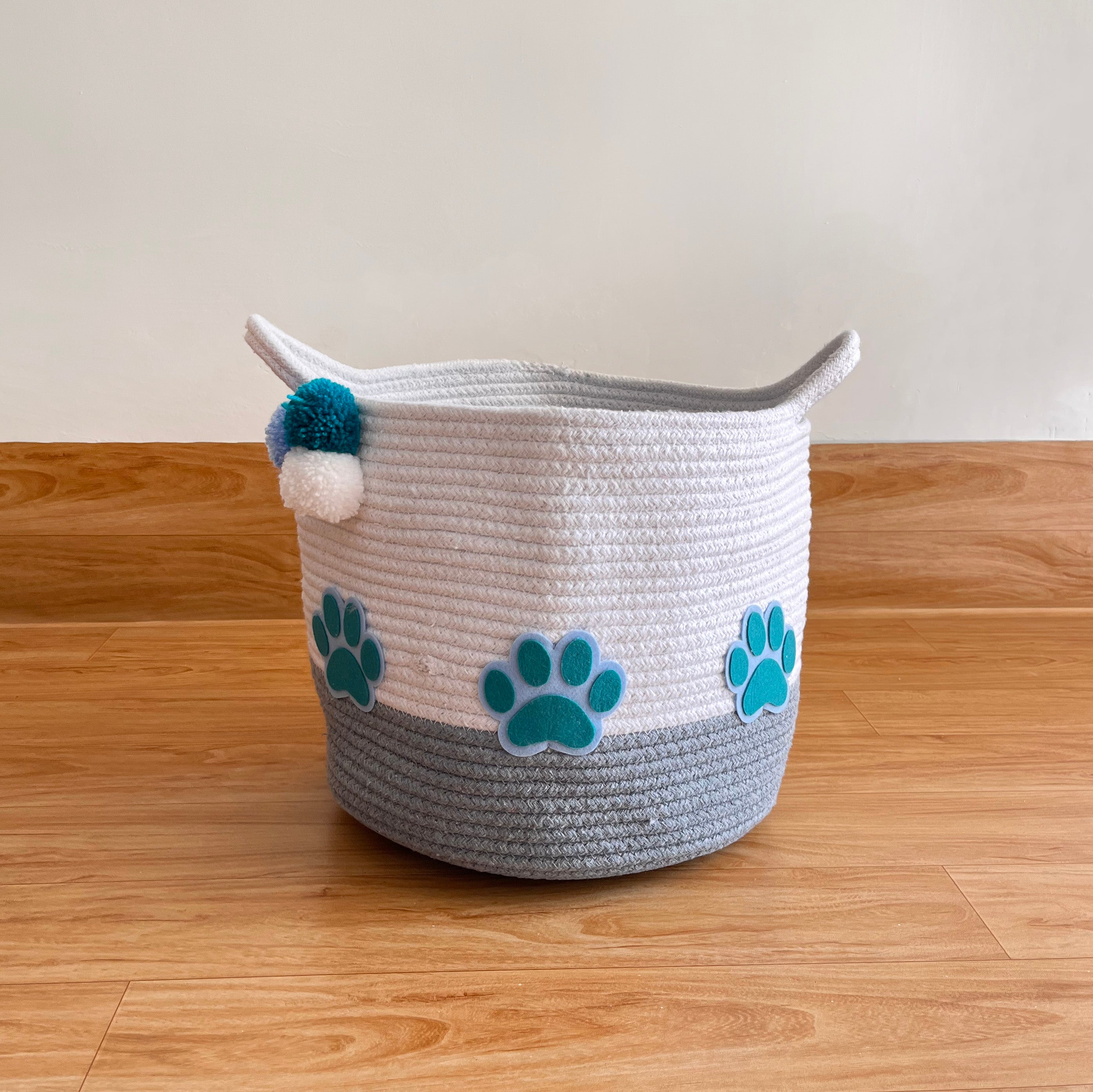 Pet Paws Storage Basket