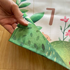 Woodland Animals Milestone Blanket