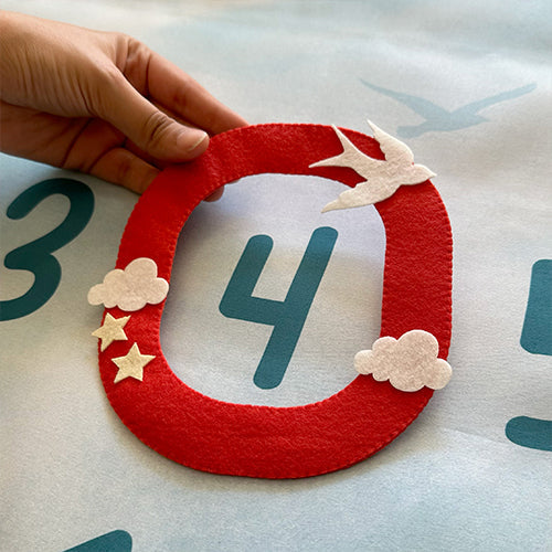Hot Air Milestone Blanket