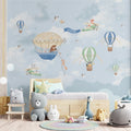 Blue Hot Air Wallpaper
