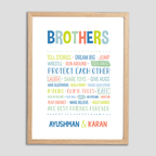 Brother Love Wall Art
