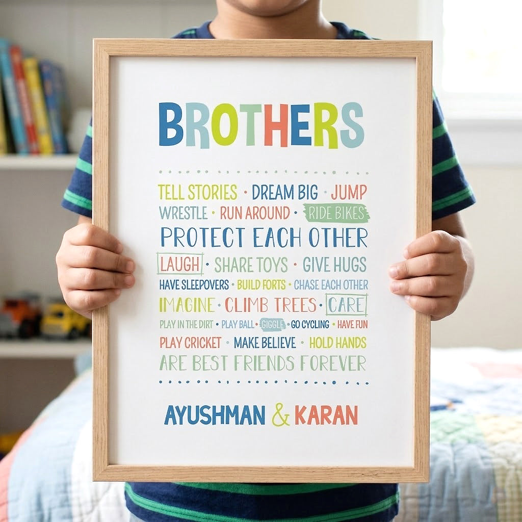 Brother Love Wall Art