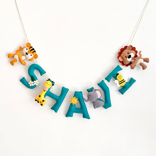 Animal Adventures Name Hanging