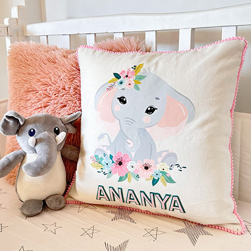 Throw Elephant Throw Cushion