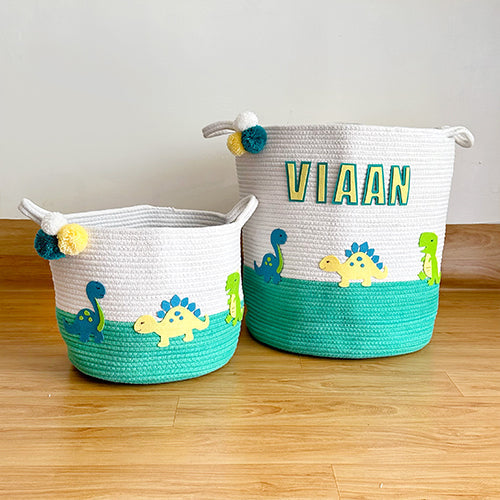 Dinosaur Adventures Storage Basket