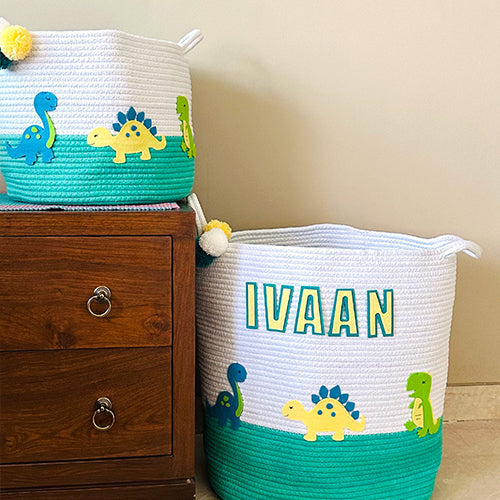 Dinosaur Adventures Storage Basket