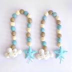 Cloud Star Curtain Ties