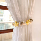 Star Felt Curtain Ties