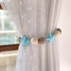Star Felt Curtain Ties