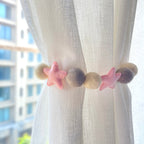 Star Felt Curtain Ties