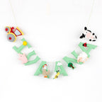 Farm Animals Name Hanging