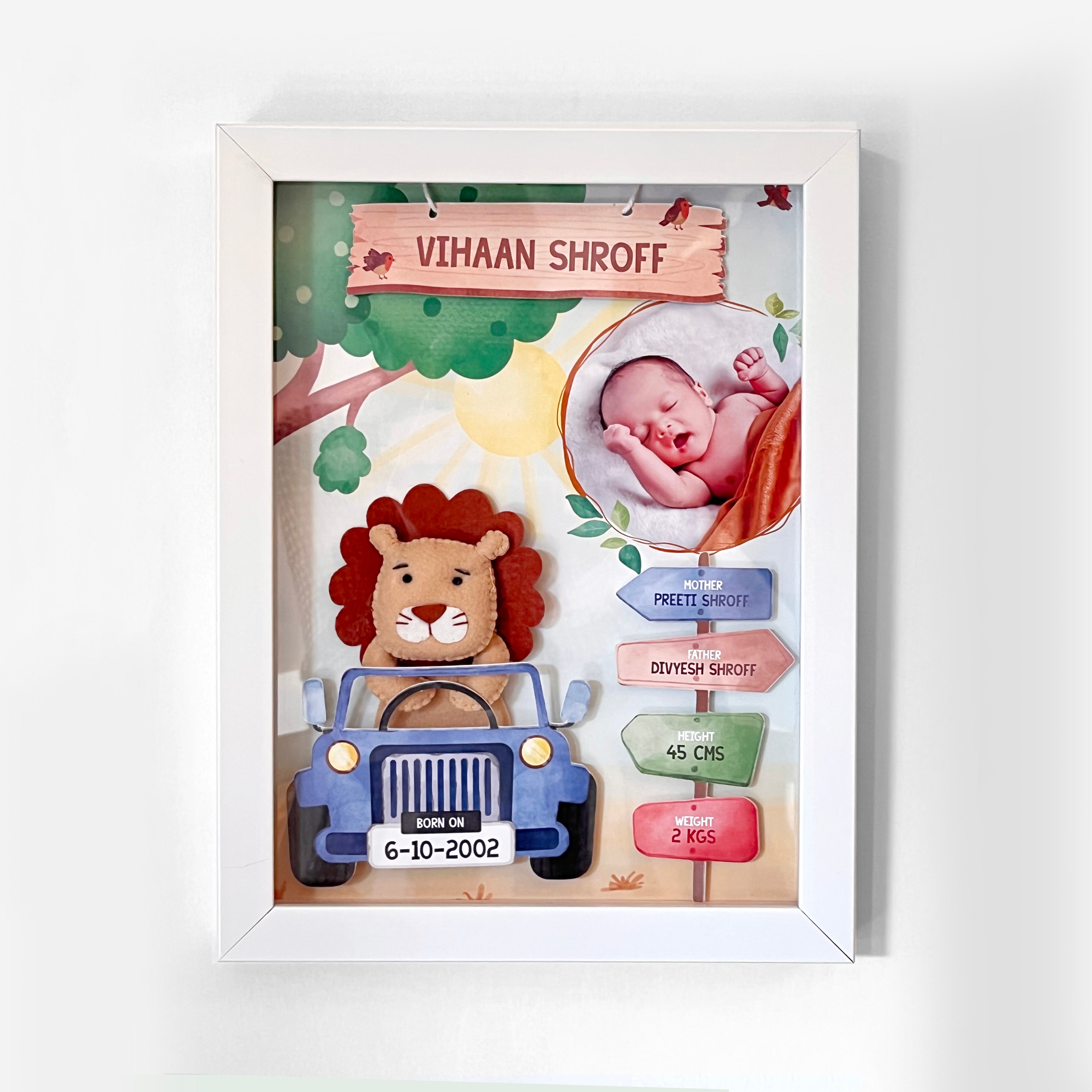 Lion Tales Memory Frame