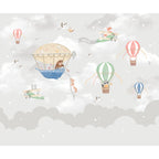 Grey Hot Air Wallpaper