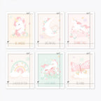 Unicorn Rainbows Wall Art