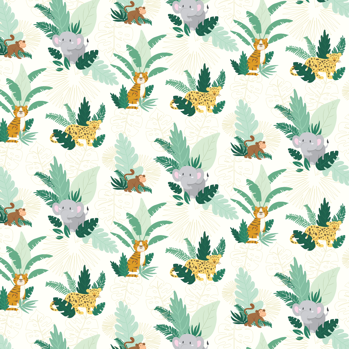 Jungle Safari Wallpaper