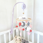 Pink Cot Mobile