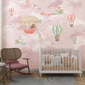 Pink Hot Air Wallpaper