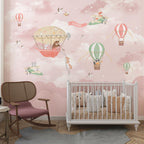 Pink Hot Air Wallpaper