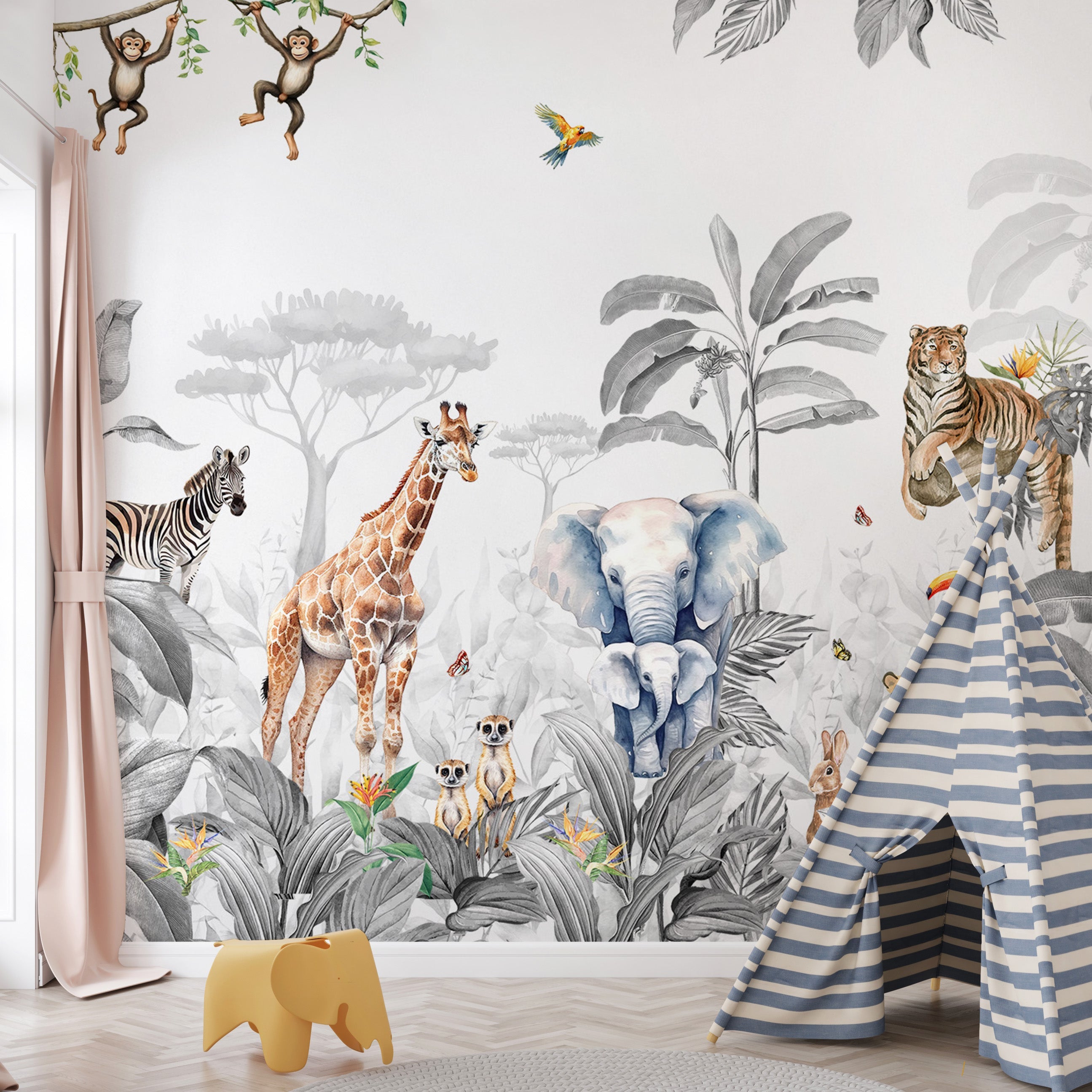 Safari Animals Wallpaper