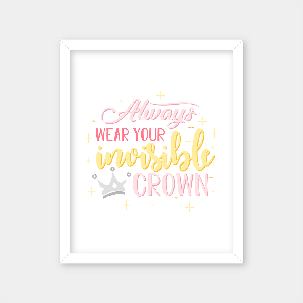 Unicorn Crown Wall Art