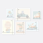 Animals Vehicles Wall Art